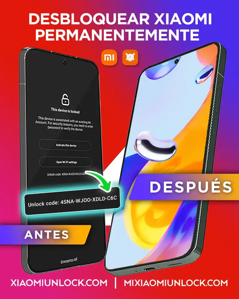 Xiaomi Bolivia - Unlock MiCloud Clean